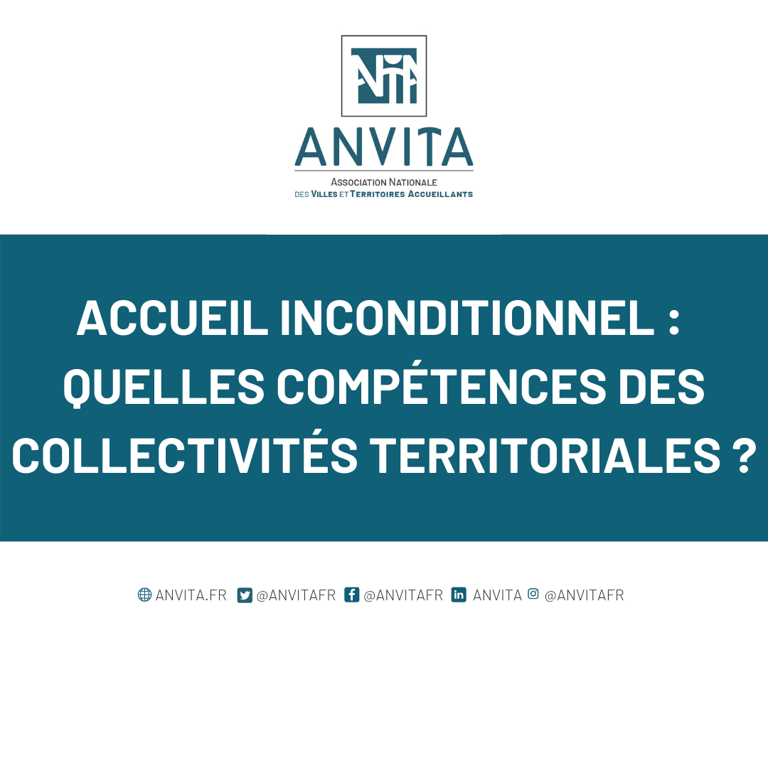 ACCEUIL INCONDITIONNEL QUELLES COMPETENCE DES COLLECTIVITES TERRITORIALES 